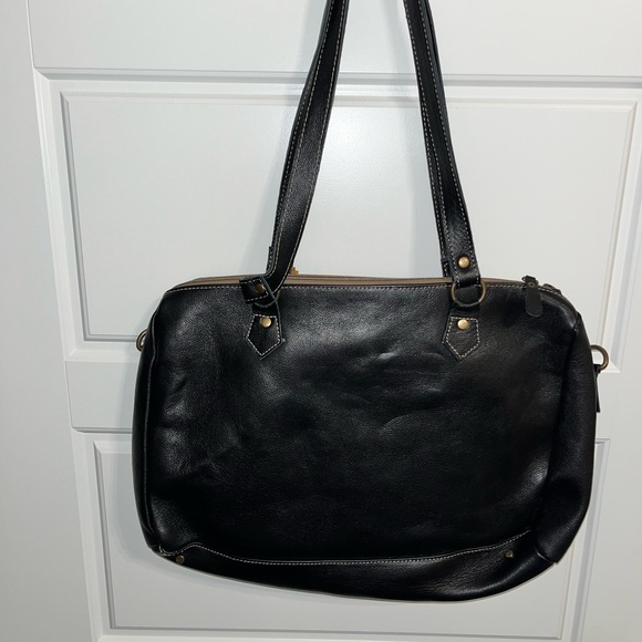 NWT Cactus Cow Hide Myra Bag, little succulents duffle - Picture 2 of 5